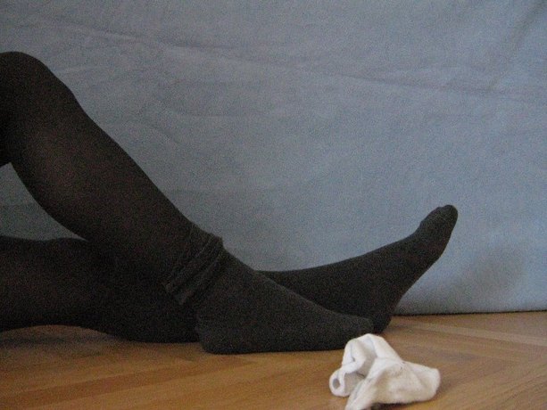 SSH schwarz mit Socken Bild 3